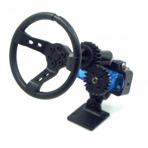 RC Avtomag.ru Yeah Racing YA 0539 X Dark Dragon Wing Motion Steering Wheel For 1 10 Touring Drift RC Car pipe