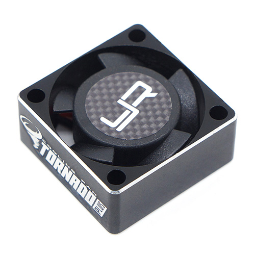 Вентилятор Yeah Racing (#YA-0471BK) Tornado Plus Aluminium Case High Speed Cooling Fan 25 X 25mm