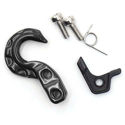 Зацеп Yeah Racing (#YA-0573BK) 1/10 RC Rock Crawler Scale Spring Loaded Metal Hook Black
