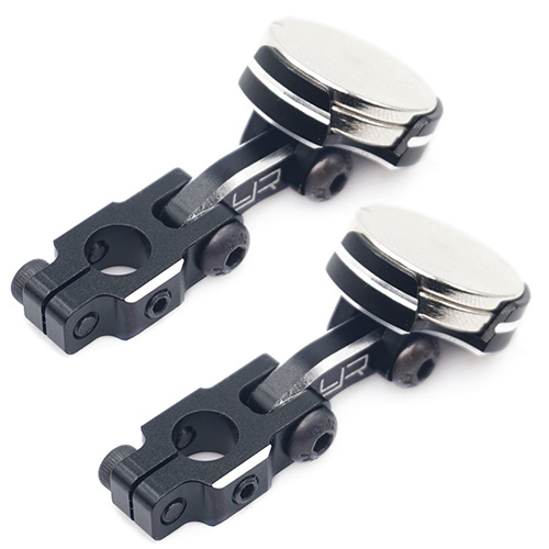 Крепление кузова магнитное Yeah Racing (#YA-0531BK) Aluminium CNC Magnetic Invisible Body Mounting System 2pcs Black