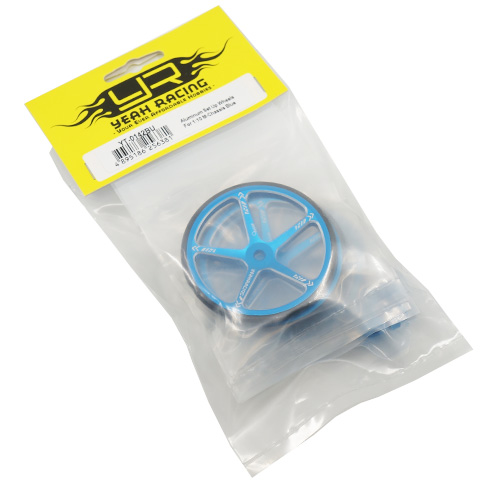Стенд Yeah Racing (#YT-0142BU) Aluminum Set Up Wheels For 1:10 M Chassis Blue