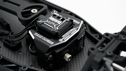 Подставка для гироскопа Yeah Racing (#YKYD-012BK) Aluminum Servo and Gyro Mount For Yokomo YD2 Black