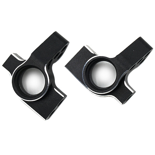 Кулаки поворотные Yeah Racing (#YKYD-019BK) Aluminum Steering Knuckle Set for Yokomo YD2 Black
