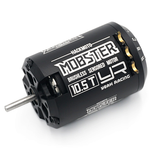 Бесколлекторный сенсорный двигатель Yeah Racing (#MT-0022) MOBSTER 10.5T 4100KV 540 Brushless Sensored Motor
