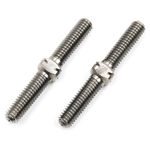 Тяги металлические Yeah Racing (#TBTI-0324) 64 Titanium Turnbuckle 3x24mm 2pcs
