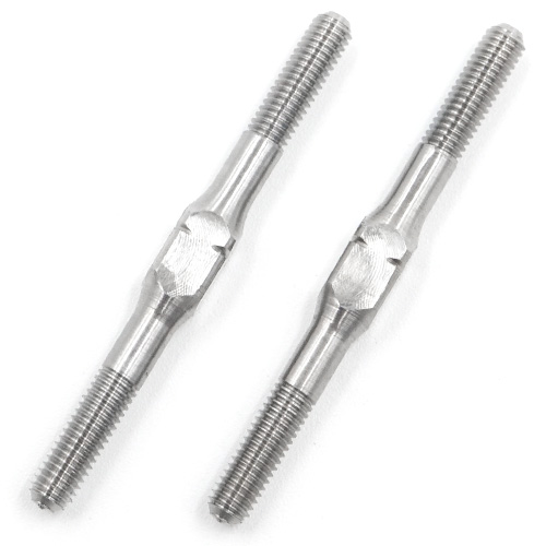 Тяги металлические Yeah Racing (#TBTI-0338) 64 Titanium Turnbuckle 3x38mm 2pcs