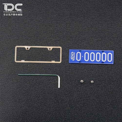 Крепление номерного знака DC (#DC-50076) 1/10 RC