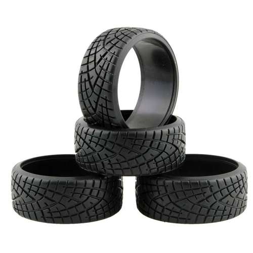 Шины дрифт RC-Avtomag (#AV-6013) Drift Black Tire Set, 0* 4 pcs