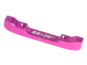 Крепление рычагов 3racing (#SAK-22/PK) Suspension Mount RR+20 (RR2 Degree) For Sakura Zero