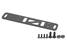 Пластина крепления лебёдки 3Racing (#CR01-27C) Winch Mounting Plate For Crawler Winch
