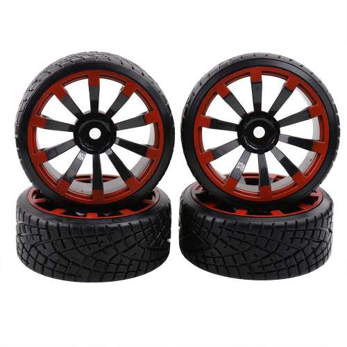 Колеса HSP (#601A-6013BK) 94123 Wheels Drift 10 Spokes black 4 pcs