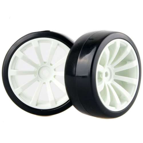 Колеса HSP (#602-6015W) 94123 Wheels Drift  10 Spokes  White 4 pcs