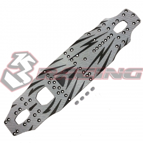 Дека нижняя 3racing (#SAK-D4803) SSG Carbon Main Chassis For D4