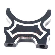 Крепление деки 3Racing (#SAK-D4808/BK) Aluminum Upper Deck Housing For D4