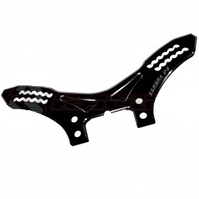 Бабочка передняя 3Racing (#SAK-D4812/BK)Aluminum Front Shock Tower For D4