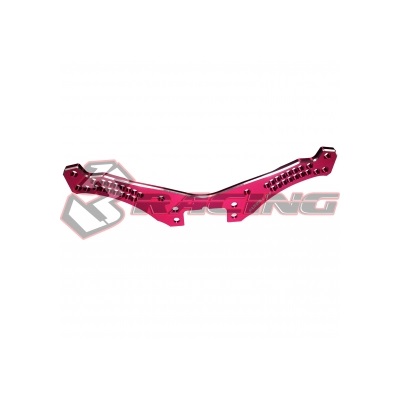 Бабочка задняя 3Racing (#SAK-D4813/V2) Aluminum Rear Shock Tower For D4