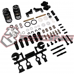 Амортизаторы 3Racing (#SAK-D4831/BK) Xeon ACG Anti Camber Grip Mixing Linkage For D4