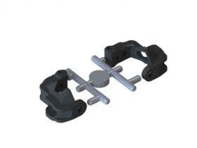 С-хабы 3Racing (#SAK-D103) C Hub For Sakura D3
