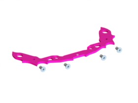 Верхний бампер 3Racing (#SAK-D312/PK) Aluminum Upper Bumper For Sakura D3