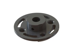 Алюминиевое крепление спура 3Racing (#SAK-D332/PK) Aluminum Spur gear adaptor For Sakura D3