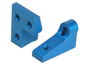Крепление сервопривода 3Racing (#416-08/LB) Servo Post For TRF416