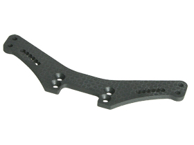 Бабочка задняя 3Racing (#416-16/WO) Rear Graphite Shock Tower For TRF-416