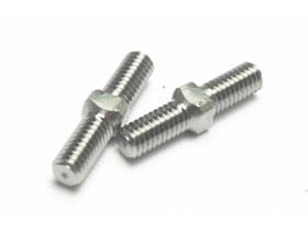 Тяги титановые 3Racing (#3RAC-TR420) 64 Titanium 4mm Turnbuckle - 20mm (2 Pcs)
