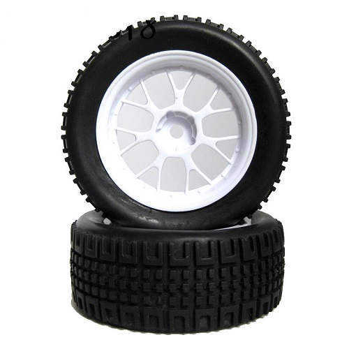 Колёса внедорожные HSP (#907-7004W) Tire/Wheel Black 4in