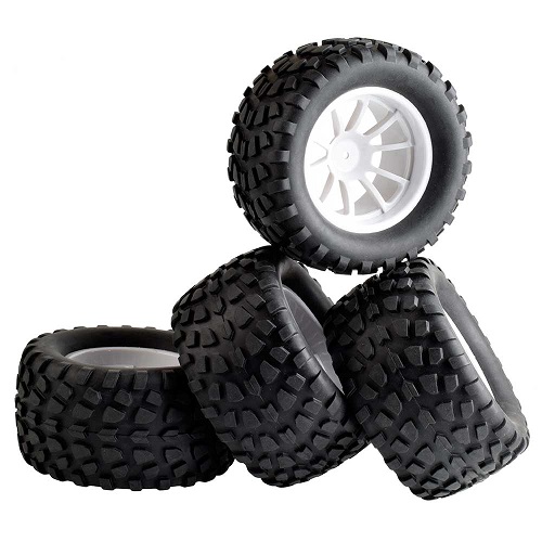 Колёса внедорожные HSP (#88036W) Wheels 10 Spoke White 4 pcs