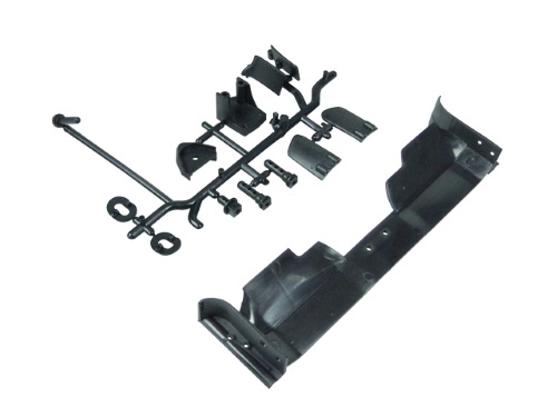Спойлер задний с креплением 3Racing (#FGX-105) Plastic Parts Part E For 3racing Sakura FGX