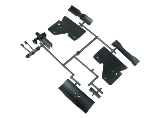 Пластиковые элементы 3Racing (#FGX-106) Plastic Parts Part F For 3racing Sakura FGX