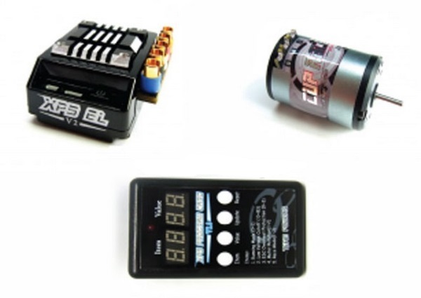 Комбо-набор Team Powers XPS EL Speed Control V1.2 40A + Cup Racer Sensored Brushless motor 10.5T - w/setting card