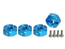 Хексы 3Racing (#3RAC-WX125/LB) Wheel Adaptor (5mm) - Thick