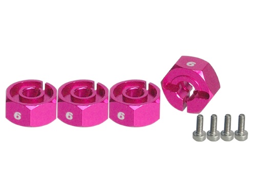 Хексы 3Racing (#3RAC-WX127/LB) Wheel Adaptor (7mm) - Thick