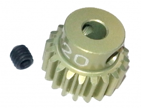 Пиньён 20T 3Racing (#3RAC-PG4820) 48 Pitch Pinion Gear 20T (7075 w/ Hard Coating)