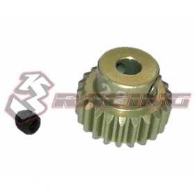 Пиньён 22T 3Racing (#3RAC-PG4822) 48 Pitch Pinion Gear 22T (7075 w/ Hard Coating)