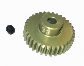 Пиньён 33T 3Racing (#3RAC-PG4833) 48 Pitch Pinion Gear 33T (7075 w/ Hard Coating)