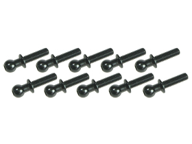 Шаровые 3Racing (#3RAC-BS4810/LB) 4.8mm Ball Stud L=10 (10 pcs) - Light Blue