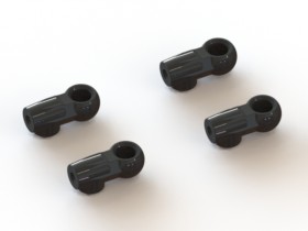 Шаровые наконечники 3Racing (#3RAC-BE4812/A) 4.8mm Ball End Set - 12mm For Anti-Roll Bar - 4pcs