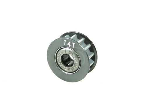Шестерня (one-way) 14 T 3Racing (#3RAC-3PYW/14) Aluminum Center One Way Pulley Gear T14