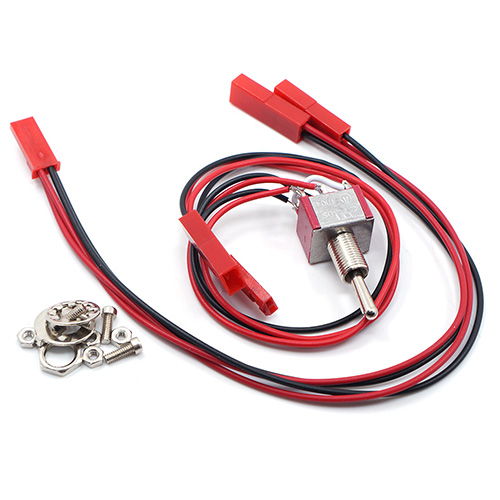 Лебёдка Yeah Racing (#YA-0511BK) 1/10 RC Rock Crawler Dual Motor HD Full Metal Steel Wired Winch Control Unit
