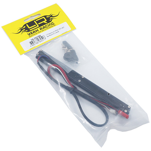 Сонары Yeah Racing (#YA-0507BK) 1/10 Aluminum White LED Light Bar Black for Crawler