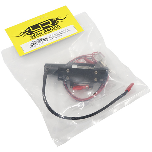 Лебёдка Yeah Racing (#YA-0388BK) 1/10 RC Rock Crawler HD Full Metal Steel Wired Winch Control Unit Type C Black