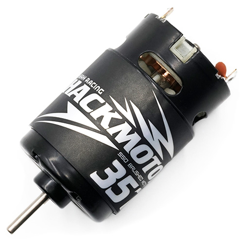 Коллекторный двигатель Yeah Racing (#MT-0028) Hackmoto 550 35T Brushed Motor