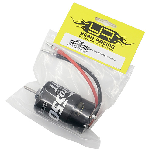 Коллекторный двигатель Yeah Racing (#MT-0027) Hackmoto 550 21T Brushed Motor