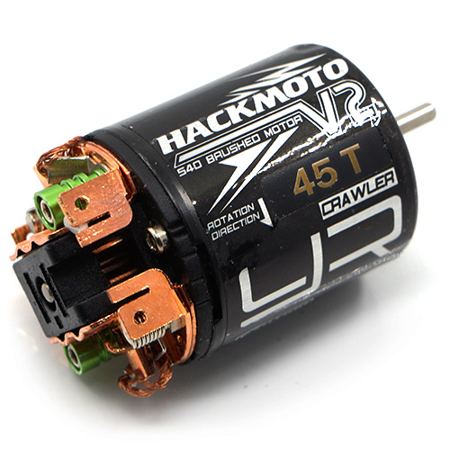 Коллекторный двигатель Yeah Racing (#MT-0015) Yeah Racing Hackmoto V2 45T 540 Brushed Motor