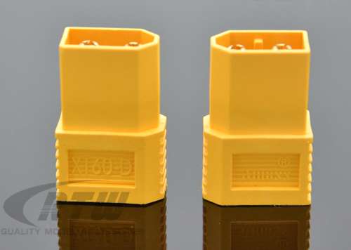 Коннектор Amass (#AM-XT60-D) Connector XT60-T (Male-Female) 1 pcs