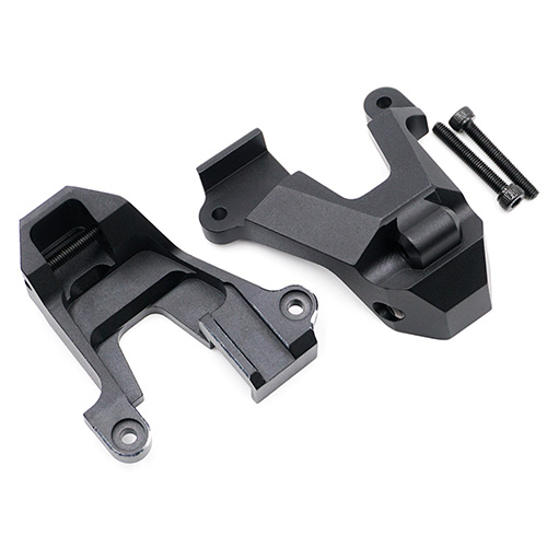Крепление амортизаторов заднее Yeah Racing (#TRX4-007BK) Aluminium Rear Damper Mount For Traxxas TRX-4 Black
