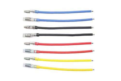 Провод с коннектором Amass (#AM-1005455-16AWG ) 4.0mm  красный