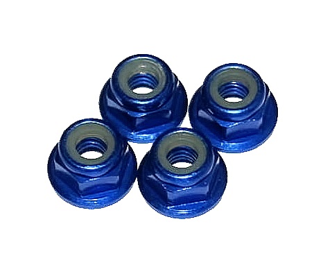 Гайки YFS (#YFS-7208) Flanged Lock Nut  M4 4 pcs